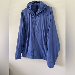 Lululemon Warp Mens Jacket L RUNNING GOLF YOGA Waterproof Wind Breaker Vented